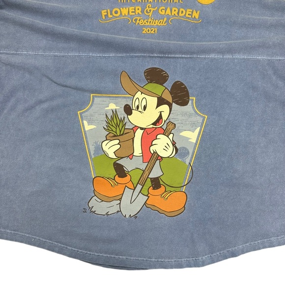 Disney Parks Spirit Jersey 2021 Flower & Garden Epcot Passholder Merchandise XXL - Picture 10 of 16